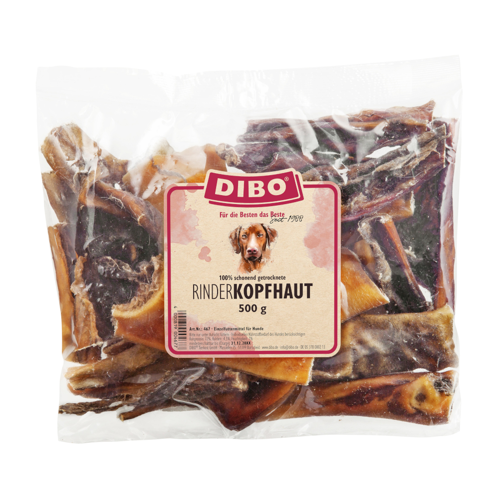 DIBO Rinderkopfhaut - 500 g von DIBO