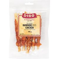 DIBO Rohhaut-Sticks mit Huhn - 4 x 100 g von DIBO