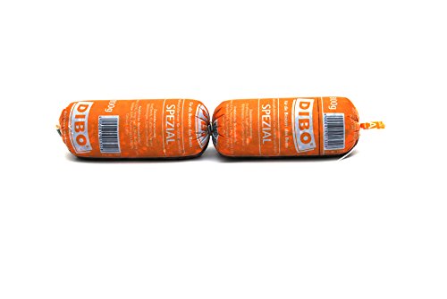 DIBO Tiefkühlwurst Spezial, 8 x 800g, Tiefkühlfutter, gesunde, natürliche Ernährung für Hunde, Hundefutter, Barf, B.A.R.F. von DIBO