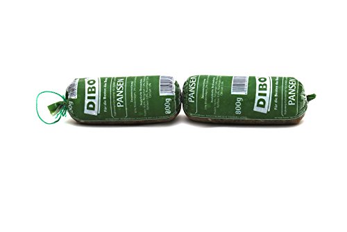 DIBO Tiefkühlwurst Pansen, 14 x 800g, Tiefkühlfutter, gesunde, natürliche Ernährung für Hunde, Hundefutter, Barf, B.A.R.F. von DIBO