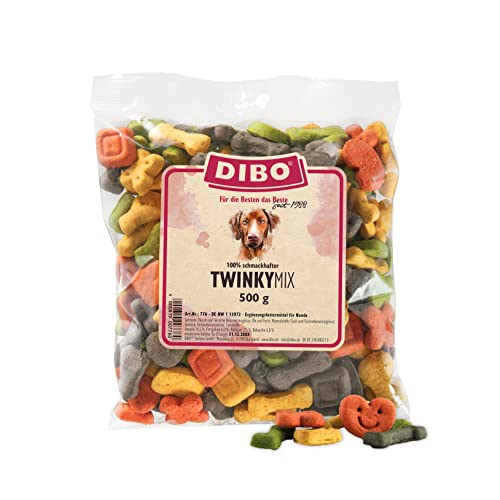 Twinky-Mix, 500g-Beutel, Backwaren als gesunde, natürliche Ernährung für Hunde von DIBO, Hundefutter, Barf, B.A.R.F., Leckerli, Hundekekse von DIBO