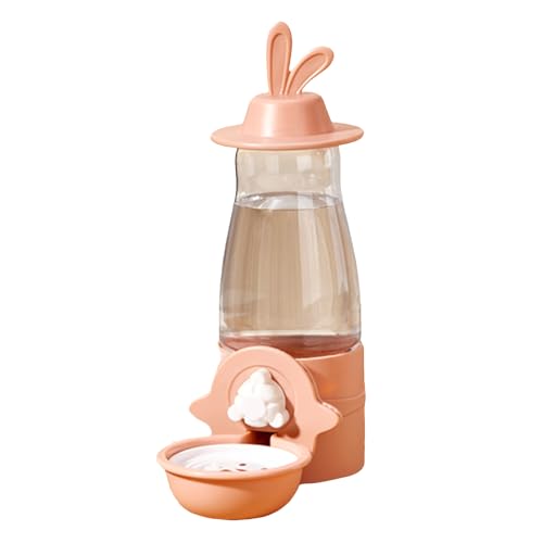 DIDILLX Kaninchen Wasserspender Kaninchen Automatischer Futterspender Wasser Kaninchen Fütterung Bewässerungskäfig Halterung Kaninchen Wasserspender von DIDILLX