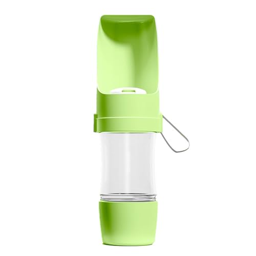 DIDILLX Pet Water Bottle Bowl Food Container Go Out Outdoor Drinking Cup Foldable 2 in 1 Drinking Dispenser Food Container von DIDILLX