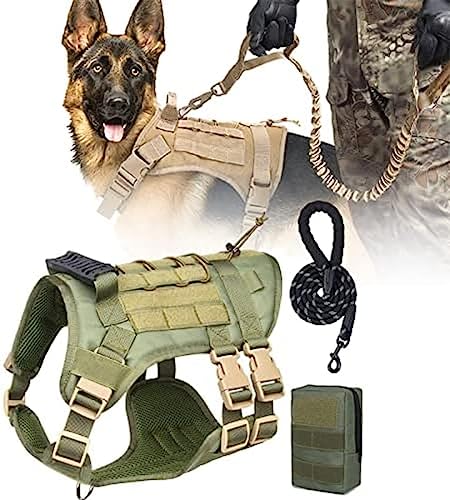 Taktische Hundetrainingsweste, Militärgeschirr, Verstellbares Hunde-Wandergeschirr, Arbeitsweste Für Mittelgroße Hunde, Taktische Haustierausrüstung.,AUS,S,Constructive23 von DIE