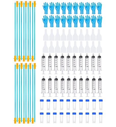 DIELLY 20 Set AI Künstliche Insemination Hundezucht Kit, Hundezucht Kit, Hund Insemination Züchter Kit, Einweg Hund Künstliche Insemination, Hundezuchtbedarf (11,8 Zoll) M von DIELLY