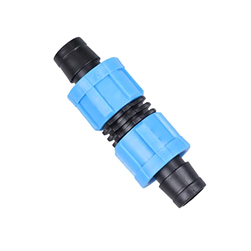 DIKACA 16mm Gartenbewässerungs Drop Connector Für Tropfsysteme Schlauchverbinder Für 16mm Tropfschlauch Garten Zubehör Für Effiziente Bewässerung von DIKACA