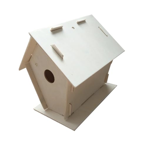 DIKACA 3 Sets DIY Schmuck Kreatives Vogelnest Bastelset Vogelhaus Gartendekoration Robuster Anhänger Für Vogelhaus Langlebiger Heimschmuck Für Kreative Bastelprojekte von DIKACA