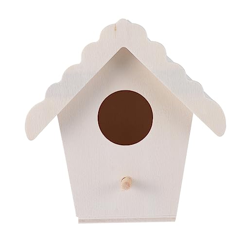 DIKACA 4 Stück Vogelnest aus Holz nistkästen für vögel dekorative Vogelhäuser Vogelhaus aus Holz Weihnachtsdekoration hölzerne DIY -Vogelhaus DIY Wild Birdhouse Bambus DIKACA 4 Stück Vogelnest aus Holz nistkästen für vögel dekorative Vogelhäuser Vogelhaus aus Holz Weihnachtsdekoration hölzerne DIY -Vogelhaus DIY Wild Birdhouse Bambus von DIKACA