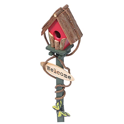 DIKACA Garten Vogelhaus Dekorationen Gartendekor Vögel Vogelhaus Vogelhäuser Im Freien Vogelhäuser Für Draußen Outdoor Vogel Rasenpfähle Rustikales Zufällige Farbe DIKACA Garten Vogelhaus Dekorationen Gartendekor Vögel Vogelhaus Vogelhäuser Im Freien Vogelhäuser Für Draußen Outdoor Vogel Rasenpfähle Rustikales Zufällige Farbe von DIKACA