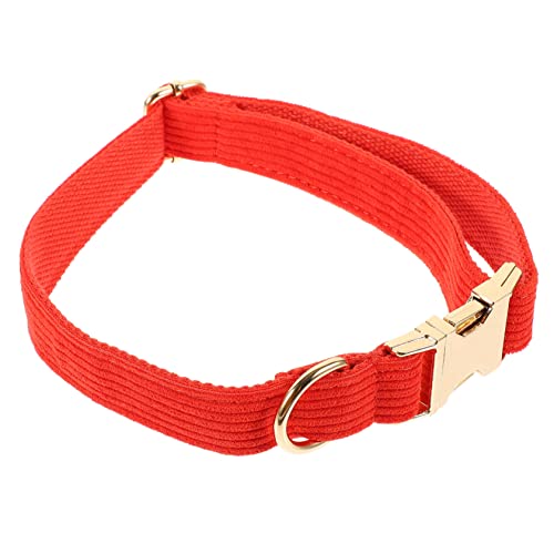 Hundehalsband Schlichtes Design Kragen für Welpen Urlaub The Holiday Haustierzubehör dekorative Außendekoration Halsband für Hund Welpenhalsband aus Stoff der Hund Seil von DIKACA