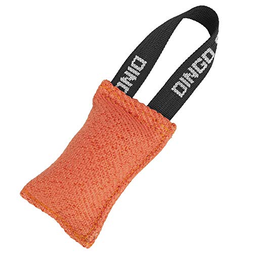 Dingo Gear Baumwolle-Nylon Mini Beißwurst für Hundetraining 10 x 5 cm Mini Orange S00090 von DINGO GEAR WWW.DINGOGEAR.COM 1977