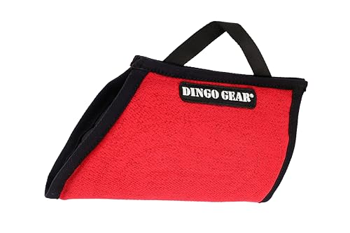 Dingo Gear Beisskissen,Beisswurst für Welpen aus Nylcot Rot Weich Hundetraining S00705 von DINGO GEAR WWW.DINGOGEAR.COM 1977