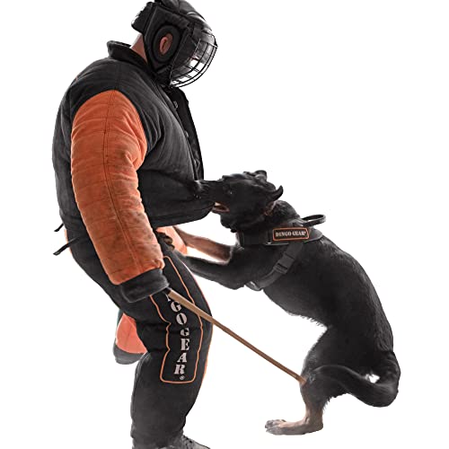 Dingo Gear Bissanzug für Lockvogel, Hundetraining, Mondioring, K9, IGP, Spezialkräfte, Armeewachen, Orange, L S01072 von DINGO GEAR WWW.DINGOGEAR.COM 1977