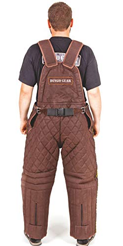 Dingo Gear Kunstlederhose Light Guard für das Militär Training Hunde IGP Special Forces Andere Größe L Braun S01023 von DINGO GEAR WWW.DINGOGEAR.COM 1977