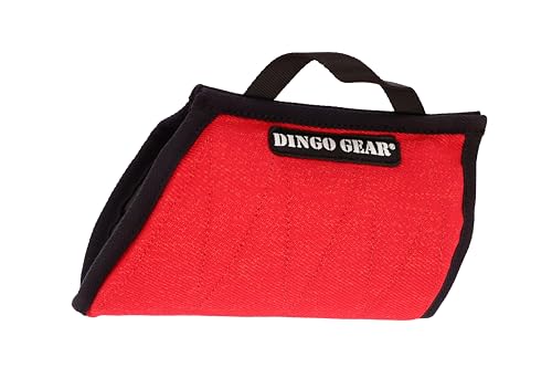 Dingo Gear Beisskissen,Beisswurst für Welpen aus Nylcot Rot Hard Hundetraining S00706 von DINGO GEAR WWW.DINGOGEAR.COM 1977