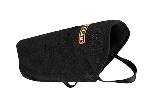 Dingo Gear Schutzärm mit Griff French-Material Nylcott Handarbeit Universal Schutz für Training Hunde Beißtraining Härte Medium Schwarz Jack IGP S00532 von DINGO GEAR WWW.DINGOGEAR.COM 1977