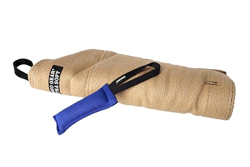 Dingo Gear Set Schutzarm aus Jute Extra weich Beißärmel Plus Beisswurst aus Nylcot Beißtraining für IGP K9 Hundesport Training junger Hunde Beißniveau 2 Fortgeschritten S10041 von DINGO GEAR WWW.DINGOGEAR.COM 1977