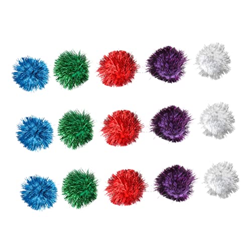 DINHEAROM Funkelndes Interaktives Katzenspielzeug 5cm Große Sparkle Bälle 15 Stück für Katzen Langlebig und Spaßig Spielzeug für Katzen und Kätzchen DINHEAROM Funkelndes Interaktives Katzenspielzeug 5cm Große Sparkle Bälle 15 Stück für Katzen Langlebig und Spaßig Spielzeug für Katzen und Kätzchen von DINHEAROM