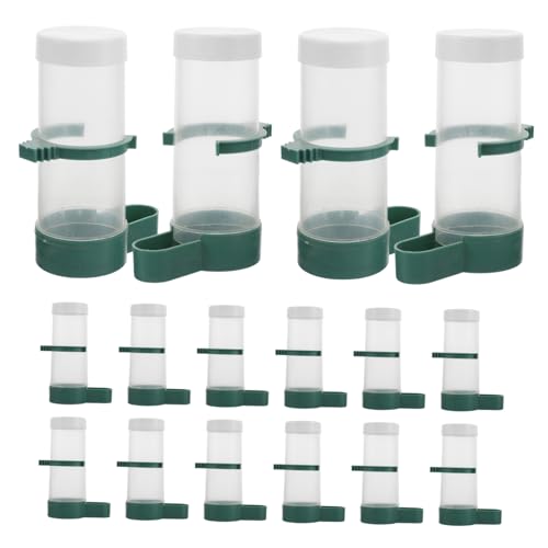 DINHEAROM 20stücke Teiliges Automatischer Vogel Futterspender Und Wasserspender Für Papageien Sittiche Und Lovebirds Einfacher Zugang Stressfreies Füttern Geeignet Für Käfige Und Nester DINHEAROM 20stücke Teiliges Automatischer Vogel Futterspender Und Wasserspender Für Papageien Sittiche Und Lovebirds Einfacher Zugang Stressfreies Füttern Geeignet Für Käfige Und Nester von DINHEAROM