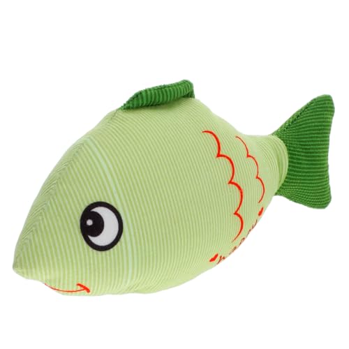DINHEAROM Fischspielzeug für Katzen Interaktives Nachfüllbares Kauspielzeug aus Weichem Plüsch für Drinnen Fördert das Natürliche Spielverhalten zu Pfoten und Zähnen DINHEAROM Fischspielzeug für Katzen Interaktives Nachfüllbares Kauspielzeug aus Weichem Plüsch für Drinnen Fördert das Natürliche Spielverhalten zu Pfoten und Zähnen von DINHEAROM