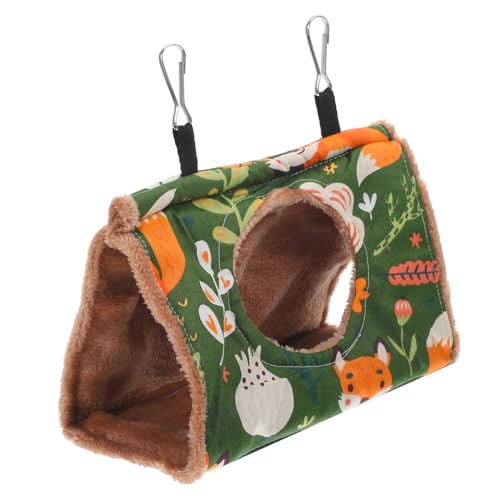 DINHEAROM Hängendes Vogelhaus für Papageien Dreieckiger Warmer Vogel Nest Hängematte für Kleine und Mittelgroße Vögel für Käfige Dekoration aus Strapazierfähigem Baumwollmaterial DINHEAROM Hängendes Vogelhaus für Papageien Dreieckiger Warmer Vogel Nest Hängematte für Kleine und Mittelgroße Vögel für Käfige Dekoration aus Strapazierfähigem Baumwollmaterial von DINHEAROM