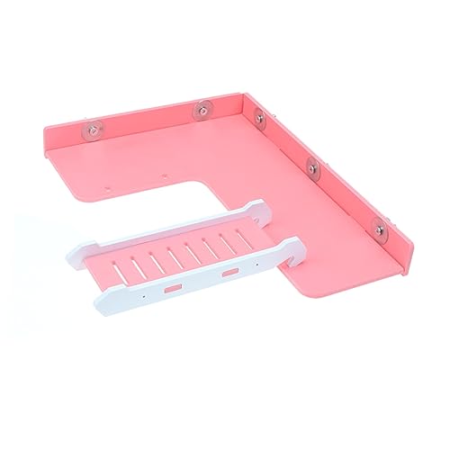 DINHEAROM Hamster Kletterleiter Spielzeug Mit Plattform Kreative Kletterstation Für Kleine Haustiere Für Hamster Und Eichhörnchen Stil Rosa DINHEAROM Hamster Kletterleiter Spielzeug Mit Plattform Kreative Kletterstation Für Kleine Haustiere Für Hamster Und Eichhörnchen Stil Rosa von DINHEAROM