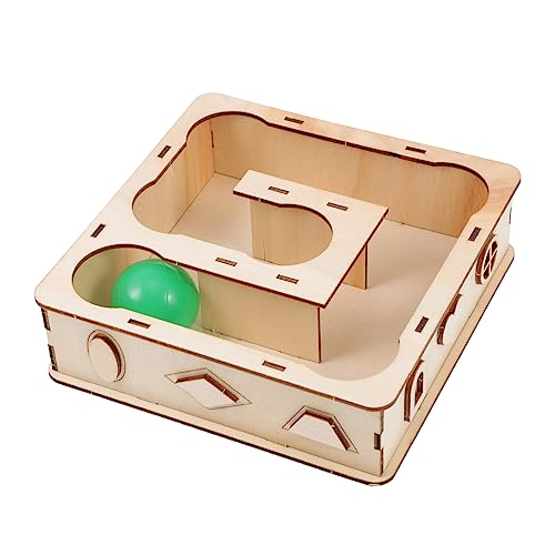 DINHEAROM Hamster Labyrinth aus Holz Hamster für Haustiere Fördert Beweglichkeit und Wohlbefinden für Kleintiere DINHEAROM Hamster Labyrinth aus Holz Hamster für Haustiere Fördert Beweglichkeit und Wohlbefinden für Kleintiere von DINHEAROM
