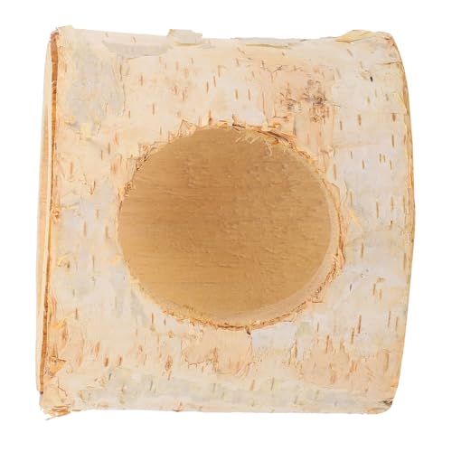 DINHEAROM Hamster Tunnel Spielzeug Aus Natürlichem Holz Sichere Höhle Und Kletterversteck Für Kleine Tiere Für Hamster Mäuse Und Meerschweinchen Birke DINHEAROM Hamster Tunnel Spielzeug Aus Natürlichem Holz Sichere Höhle Und Kletterversteck Für Kleine Tiere Für Hamster Mäuse Und Meerschweinchen Birke von DINHEAROM