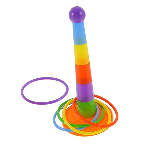 DINHEAROM Interaktives Ringwurfspiel Für Papageien Spielzeug Spaß Und Bewegung Für Kleine Vögel Geeignet Für Nymphensittiche Wellensittiche Und Andere Haustiere Zufällige Farben DINHEAROM Interaktives Ringwurfspiel Für Papageien Spielzeug Spaß Und Bewegung Für Kleine Vögel Geeignet Für Nymphensittiche Wellensittiche Und Andere Haustiere Zufällige Farben von DINHEAROM