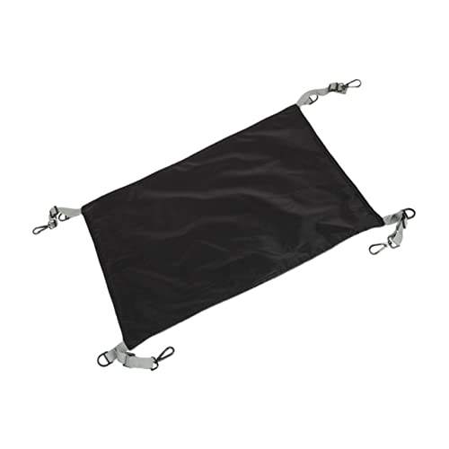 DINHEAROM Katzenhängemattenschaukel katzenhängebett cat Hammock katzenbetten Katzen bettchen katzenliege Hängendes Katzenbett Tunnelbett für Katzen Katze Hängematte Katzenschlafbett Black von DINHEAROM