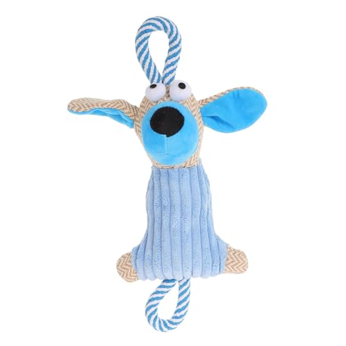 DINHEAROM Kauspielzeug für Hunde Interactive Dog Toys Dog chew Toy hundekauspielzeuge Welpen Laufstall zur Bereicherung von Hunden tragen Hundespielzeug Plüschtiere für Hunde Blue von DINHEAROM