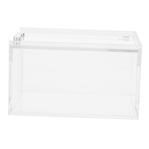 DINHEAROM Acryl Reptilien Terrarium Box Transparente Zuchtbox Für Reptilien Und Wirbellose Mit Belüftungsöffnungen Langlebig Und Pflegeleicht Für Spinnen Frösche Eidechsen Und Mehr DINHEAROM Acryl Reptilien Terrarium Box Transparente Zuchtbox Für Reptilien Und Wirbellose Mit Belüftungsöffnungen Langlebig Und Pflegeleicht Für Spinnen Frösche Eidechsen Und Mehr von DINHEAROM