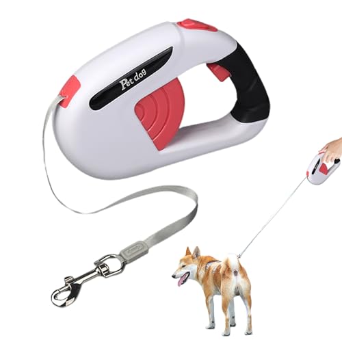 Einziehbare Hundeleine, Einziehbare Hundeleine für Kleine Hunde, Automatische Hundeleine Einziehbar, Kreisbogen-Design Ausziehbare Leine, Outdoor Ausziehbare Hundeleine für Kleine, Mittlere und Große von DISPRA