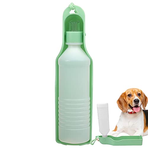 Wasserflasche für Hunde | Reisespender für Haustiere, Zubehör für Hunde, tragbar, wasserdicht, für Außentränke für Haustiere Dispra von DISPRA