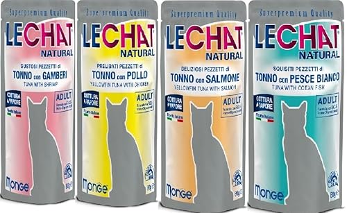 Monge LeChat Natural Mix Beutel 4 x 80 g von DISTRIBUZIONE 3D