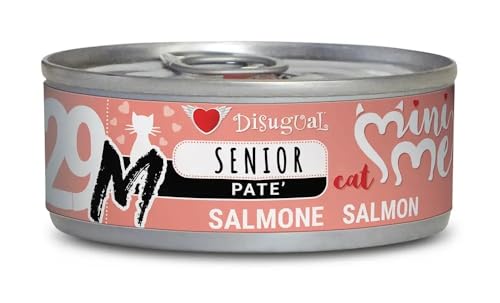 DISUGUAL - 12 x 85 g - Mini Me Wet Food for Senior Cats - Salomon Flavour von Disugual