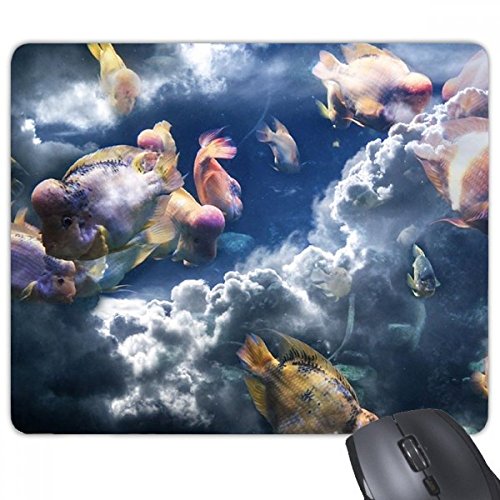 beatChong Bunte Seefisch Wissenschaft Natur Bild Rechteck Griffige Gummi Mousepad Spiel Mauspad Geschenk von DIYthinker