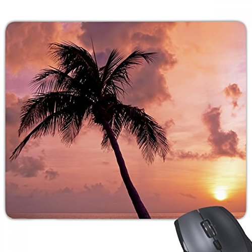 beatChong Ocean Sand Beach Boat Baum Bild Rechteck Griffige Gummi Mousepad Spiel Mauspad Geschenk von DIYthinker