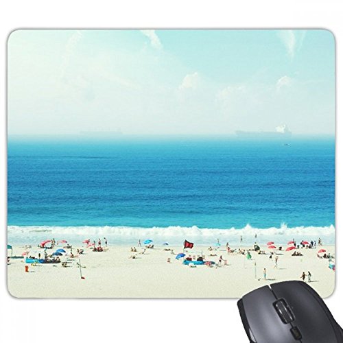 beatChong Ocean Sand Strand Wissenschaft Nature Picture Rectangle Griffige Gummi Mousepad Spiel Mauspad Geschenk von DIYthinker