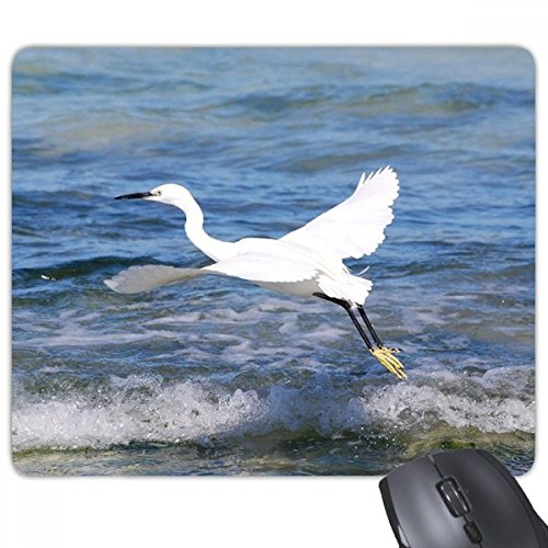 beatChong Ocean White Bird Sea Bild Rectangle Griffige Gummi Mousepad Spiel Mauspad Geschenk von DIYthinker