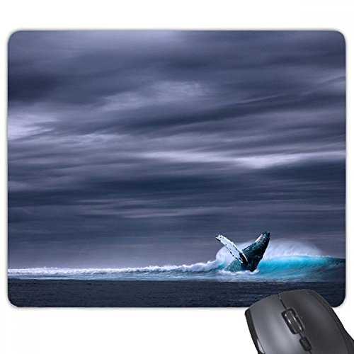 beatChong Ozean Buckel Fisch Wissenschaft Natur Bild Rechteck Griffige Gummi Mousepad Spiel Mauspad Geschenk von DIYthinker