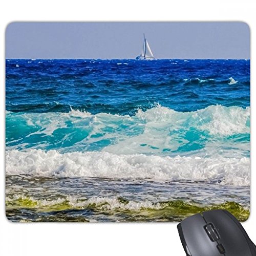 beatChong Strand Sea Wave Wissenschaft Nature Picture Rectangle Griffige Gummi Mousepad Spiel Mauspad Geschenk von DIYthinker