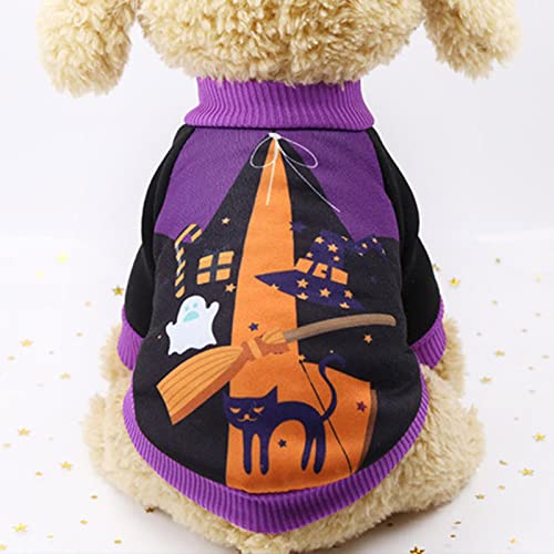 Warme Winterkleidung für kleine Hunde, Violett, Größe XS, 1 Stück von DLKSH