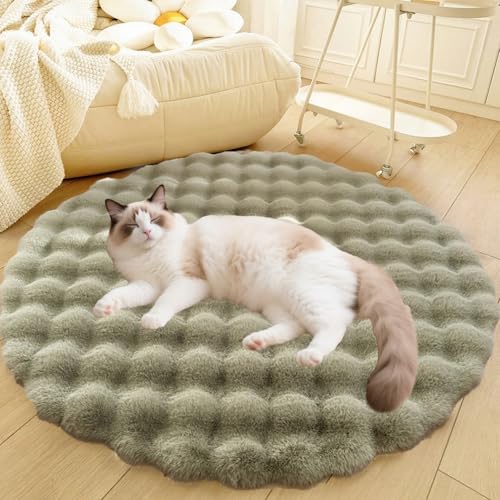DLLDLGG Rutschfestes Hundebett, Katzentoilettenmatte, Kunstfell-Polster, Ultraweich und Maschinenwaschbar, Bequeme Hundehüttenunterlage, Indoor-Teppich für Wohnheime und Ästhetische Wohndekoration DLLDLGG Rutschfestes Hundebett, Katzentoilettenmatte, Kunstfell-Polster, Ultraweich und Maschinenwaschbar, Bequeme Hundehüttenunterlage, Indoor-Teppich für Wohnheime und Ästhetische Wohndekoration von DLLDLGG