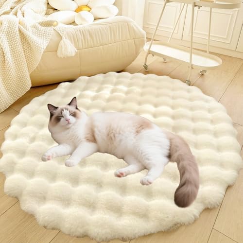 DLLDLGG Rutschfestes Hundebett, Katzentoilettenmatte, Kunstfell-Polster, Ultraweich und Maschinenwaschbar, Bequeme Hundehüttenunterlage, Indoor-Teppich für Wohnheime und Ästhetische Wohndekoration DLLDLGG Rutschfestes Hundebett, Katzentoilettenmatte, Kunstfell-Polster, Ultraweich und Maschinenwaschbar, Bequeme Hundehüttenunterlage, Indoor-Teppich für Wohnheime und Ästhetische Wohndekoration von DLLDLGG