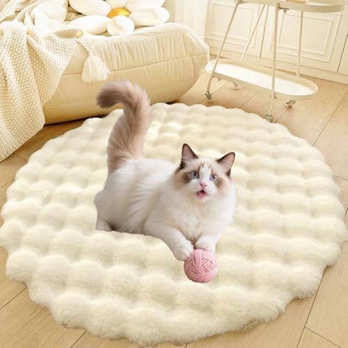 DLLDLGG Teppich für Wohnzimmer, Schlafzimmer, Flauschige Hunde- Und Katzenbettmatte, Weicher Shaggy-Teppich für Den Innenbereich, Luxuriöses, Rutschfestes Plüsch-Schlafkissen für Haustiere, Waschbar DLLDLGG Teppich für Wohnzimmer, Schlafzimmer, Flauschige Hunde- Und Katzenbettmatte, Weicher Shaggy-Teppich für Den Innenbereich, Luxuriöses, Rutschfestes Plüsch-Schlafkissen für Haustiere, Waschbar von DLLDLGG