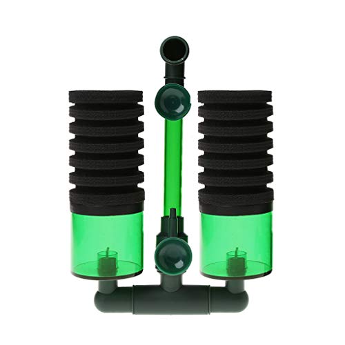 DLUKENY Bio-Schwammfilter mit Saugnäpfen, Schaumstoff für Betta-Garnelenzüchter, Aquarien und Aquarien, leicht zu reinigen DLUKENY Bio-Schwammfilter mit Saugnäpfen, Schaumstoff für Betta-Garnelenzüchter, Aquarien und Aquarien, leicht zu reinigen von DLUKENY