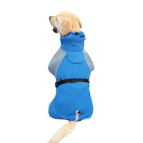 Equafleece Hundemantel – Polyester-Regenmäntel, wasserdicht und thermisch für große Hunde bei kaltem Wetter von DMAIS