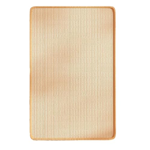 Cat Scratch Pad, Cat Scratching Board, Anti-Slip Sisal Cat Mat for Sofa Bed Chair Desk Legs, 11.8x23.6Inch Scratch Post Cat Scratcher Sisal Mat, Cat Scratcher Cardboard von DNCG