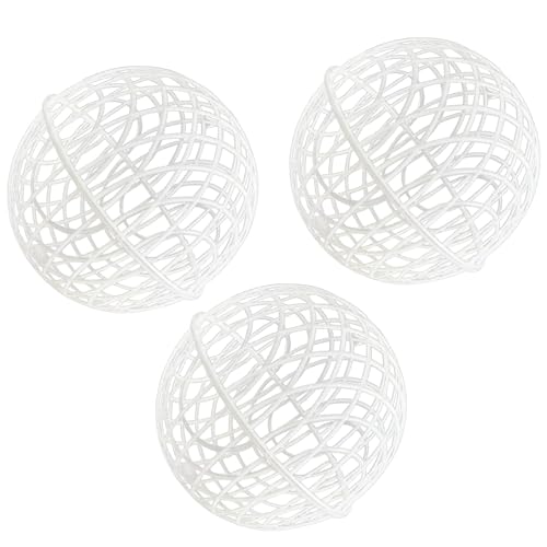 Chicken Balls Cage For Outside, Chicken Ball Cage Rolling, Spherical 3 Pieces Chicken Cage Pet Safety Cage, Ball-Shaped Chicken Hamster Ball Cage Safe Walking Net Pigeon Chick Coop, Guinea Cages von DNCG